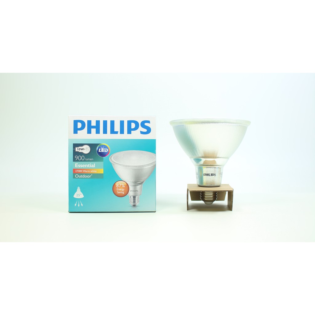 LED PAR38 10W PHILIPS หลอดไฟ PHILIPS Essential LED PAR38 10W 25D 2700K Warm white E27 Outdoor