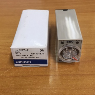 Timer Omron H3Y-2 (220V) 30S ของศูนย์ แท้ 100% ไทม์เมอร์