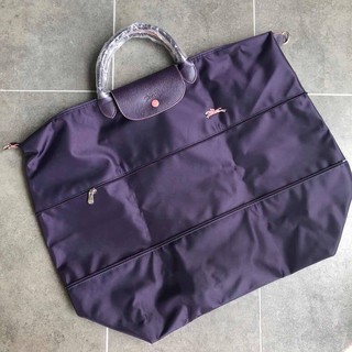 LONGCHAMP LE PLIAGE EXPANDABLE DUFFLE TOTE CARRY ON NYLON TRAVEL BAG กระเป๋าถือผู้หญิง สะพายข้างแฟชั่น แบรนด์เนม ลองชอม