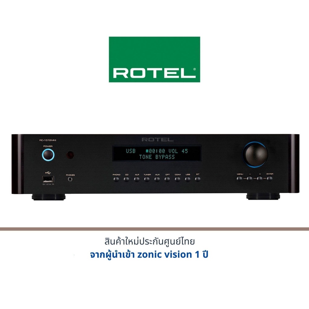 ROTEL RC-1572 MKII Stereo Preamplifier