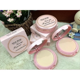 ⚡FLASH SALE⚡♡พร้อมส่ง Nice shop (whitening moisturizing) Black defect Repair and maintenance Powder