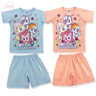 ชุดเซตเด็ก My Little Pony โพนี่ ลายชุดเสื้อกางเกง ชุดเด็กผู้หญิง ชุดเด็กหญิง เสื้อ + กางเกง ชุดกีฬาเด็ก ชุดกีฬาเด็กหญิง