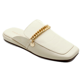 Bata บาจา ยี่ห้อ Marie Claire รองเท้าส้นแบน รองเท้าแฟลต รองเท้าแตะแบบเปิดส้น รองเท้าแฟชั่น สำหรับผู้หญิง รุ่น ALANA สีขาว 5701274
