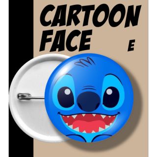 เข็มกลัด CARTOON FACE E