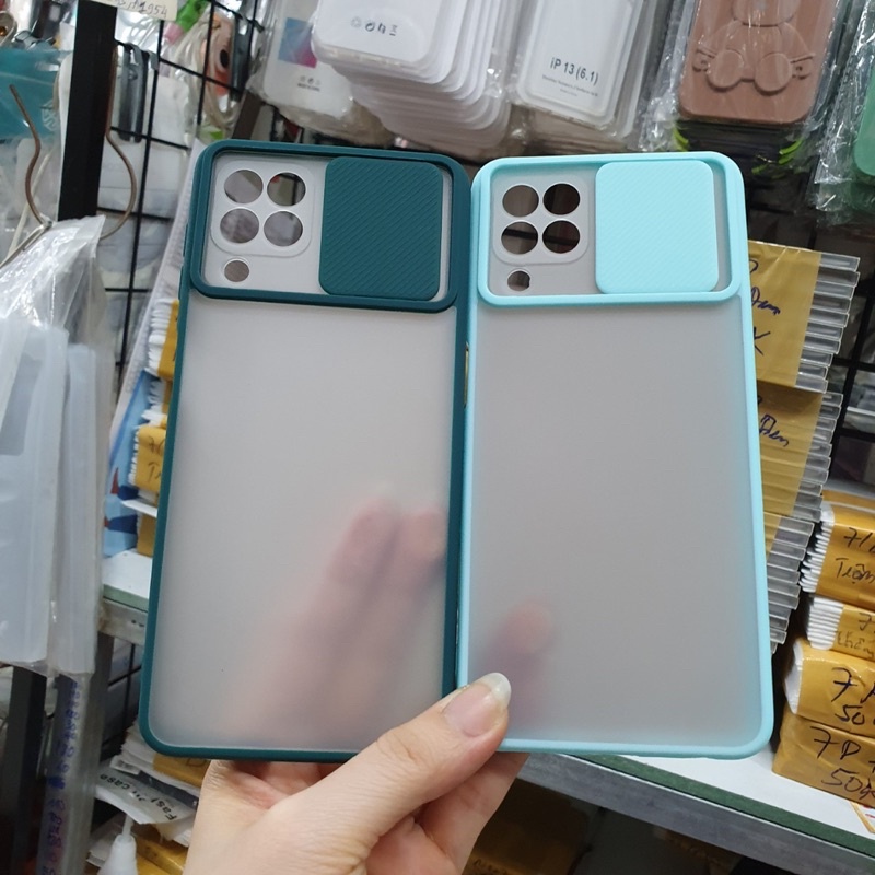 เคส Samsung M32/M22/ A22 4G ด้านหลังพลาสติกยืดหยุ่น