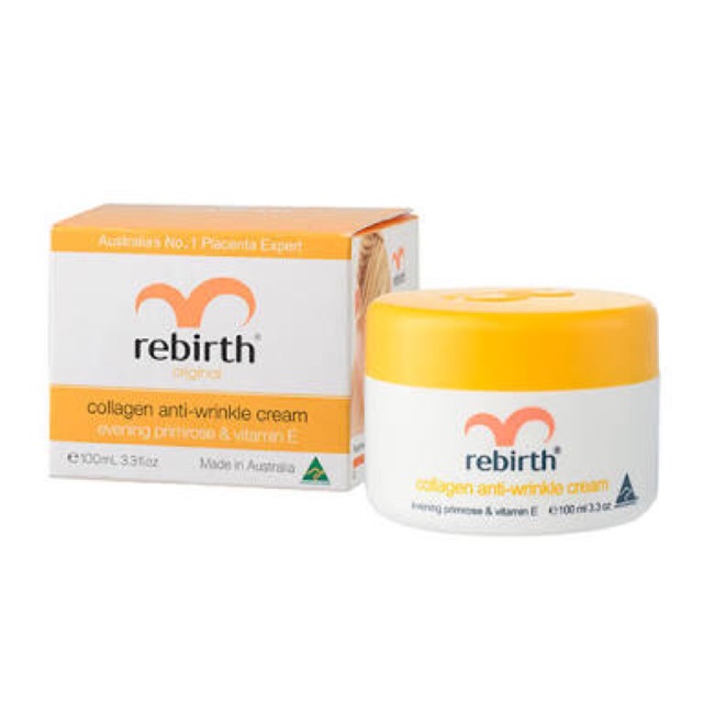 Rebirth Collagen anti-wrinkle cream evening primrose & vitamin E 100ml