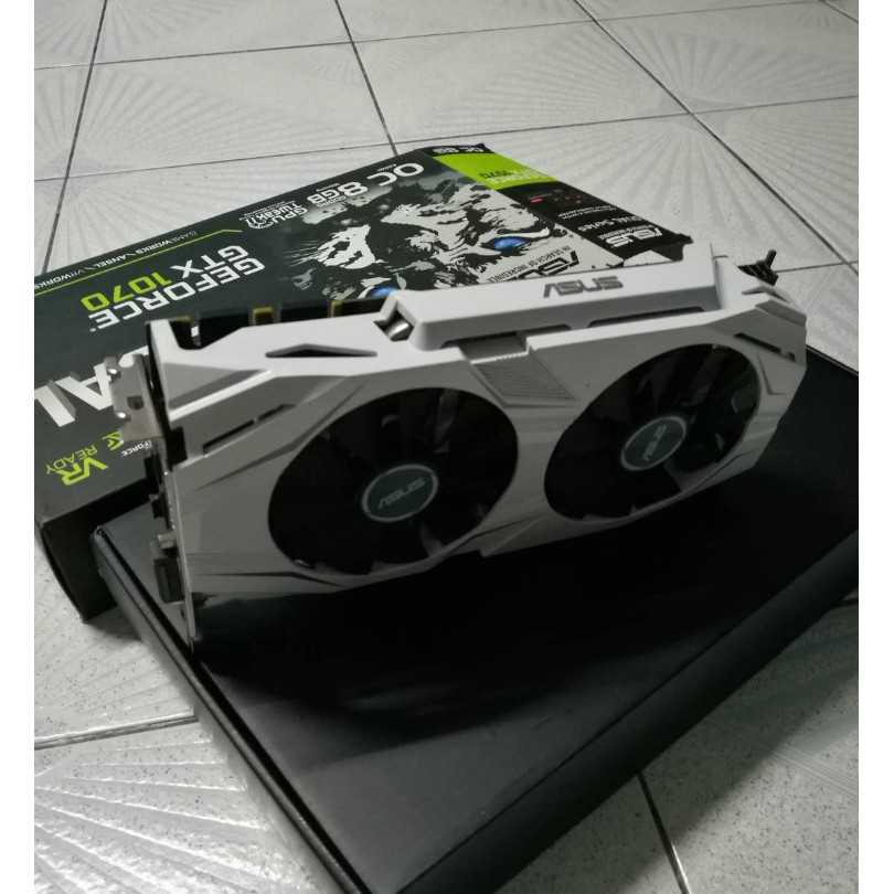 Asus GTX 1070 8GB ประกัน itcity 27/12/2020 เสือขาว