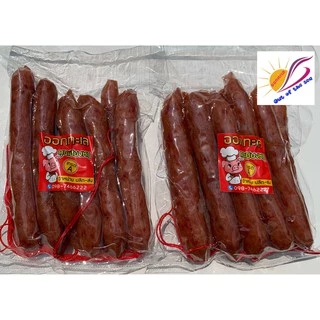กุนเชียงหมู ตราออกทะเล หมูเนื้อแดง 500 กรัม ทอดอร่อย