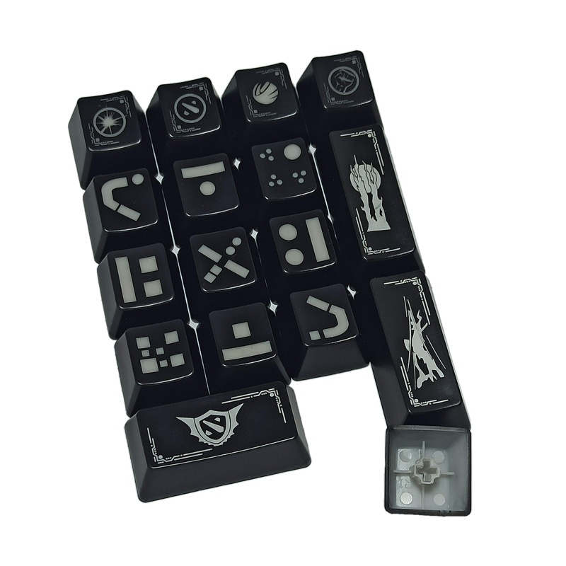 Zzz ปุ่มกดคีย์บอร์ด Rgb 17 ชิ้น สําหรับ Numpad Diy Mx Switches
#6