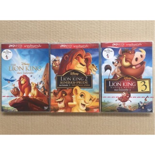 The Lion King 1,2,3 (DVD Thai audio only)-เดอะ ไลอ้อน คิง 1,2,3 (ดีวีดี พากย์ไทยเท่านั้น)