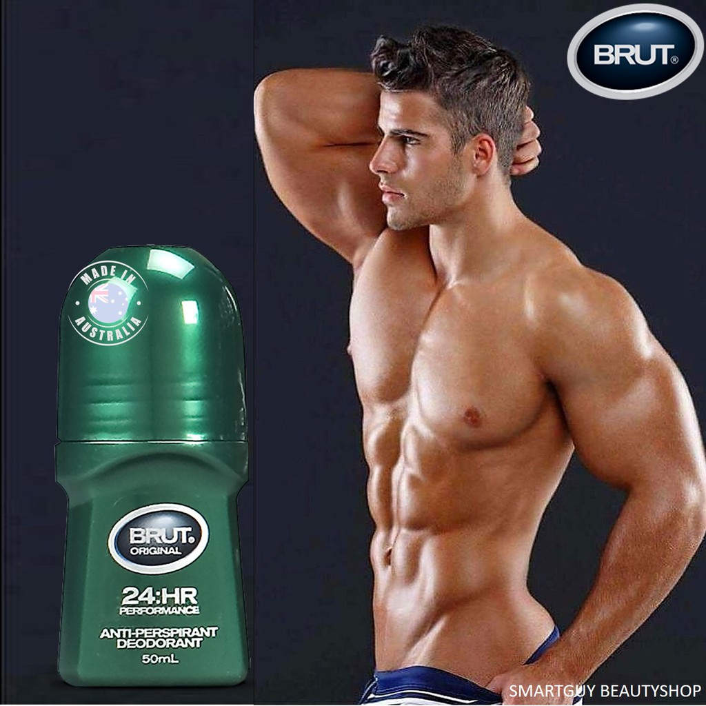 Brut ORIGINAL MENS Roll On DEODORANT Antiperspirant 50ml ผลิตภัณฑ์ลูกกลิ้งระงับกลิ่นใต้วงแขนสำหรับผู้ชายกลิ่นหอมพิเศษ