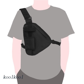 Koolool กระเป๋าคาดอก ผ้าออกซ์ฟอร์ด กันขโมย สําหรับใส่วิทยุสื่อสาร
