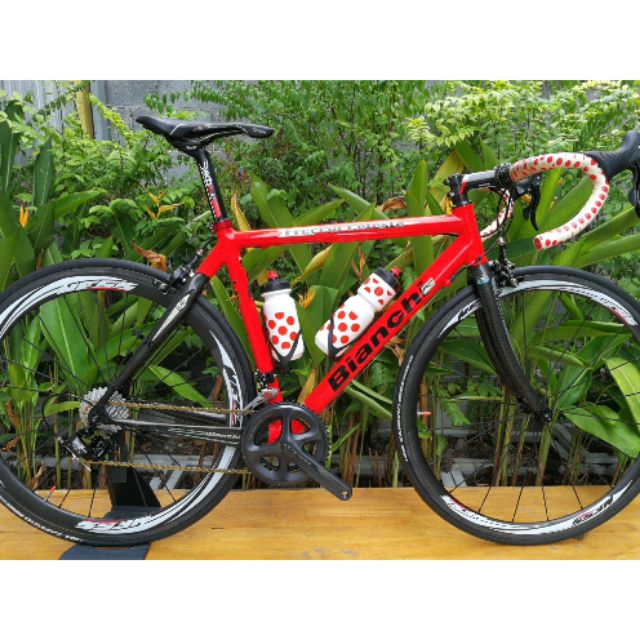 รถจักรยาน​เสือหมอบ​ยี่ห้อ​bianchi​  รุ่น​ freccia​ Celeste  size53