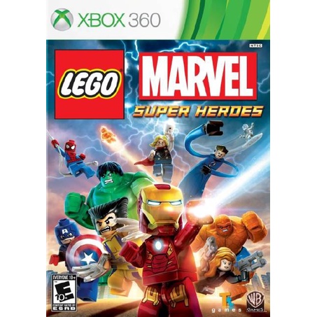LEGO Marvel Super Heroes xbox360 [Region Free] แผ่นเกมXbox 360 แผ่นไรท์สำหรับเครื่องที่แปลงแล้ว LT/RGHทุกโซน