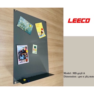 LEECO  Portrait Magnet Board ลีโก้ บอร์ดกระดาน แม่เหล็กบอร์ดเหล็กติดผนังแนวตั้ง รุ่น MB4058 A