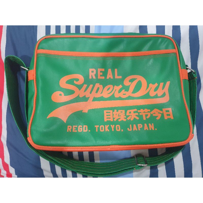 กระเป๋า Green Real Superdry Messenger Bag