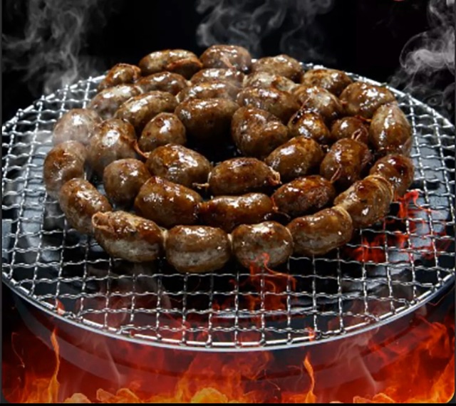 ไส้กรอกเนื้อวัวแท้ ไส้กรอกอีสาน ของดีขอนแก่น มันน้อย สะอาด ปลอดสารเจือปน - รูปที่ 6