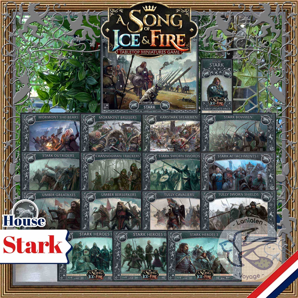 [SALE] A Song of Ice & Fire: Stark House - Tabletop Miniatures Game [Boardgame]