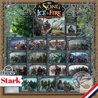 A Song of Ice &amp; Fire: Stark House - Tabletop Miniatures Game [Boardgame]