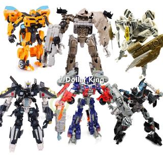 ของเล่นหุ่นยนต์ Transformers Optimus Prime Bumblebee Ironhide Megatron Skyhammer H602