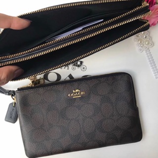 Coach คล้องมือ Size L 2 zip