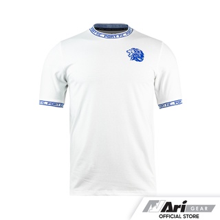 ARI PORT FC 2022/2023 TEE - WHITE/BLUE เสื้อยืด อาริ การท่าเรือ เอฟซี สีขาว