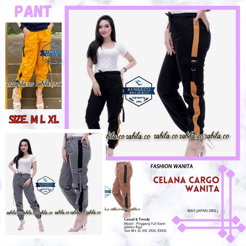 กางเกง Joggers Joggers แบบหนานําเข้าสําหรับผู้หญิง