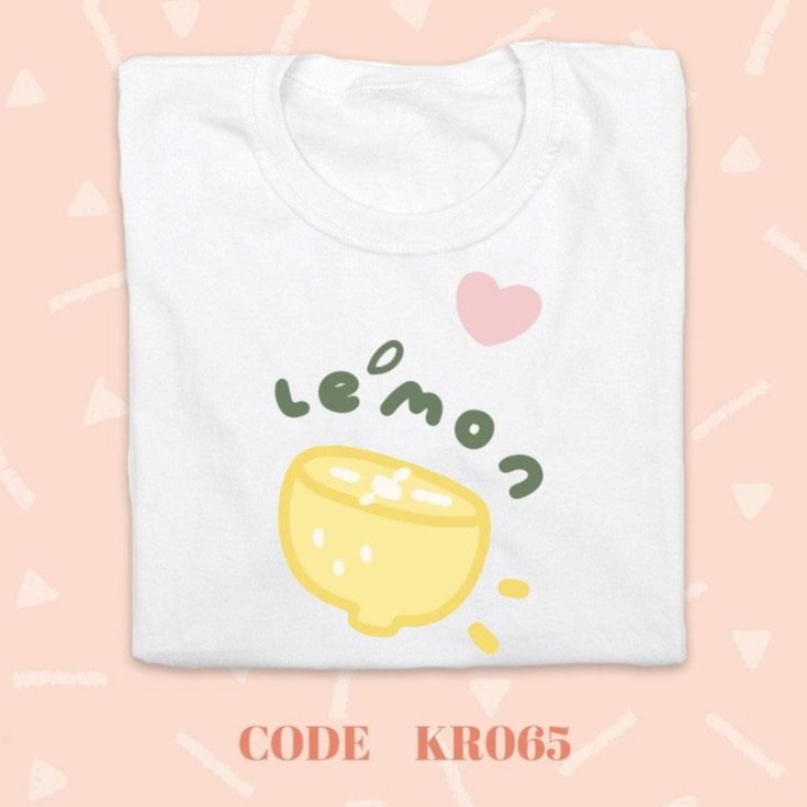 เสื้อยืดแขนสั้น ราคาถูก KR065-KR125