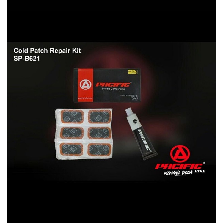 PACIFIC SP-B621 TIRE PATCH 24 ชิ้น COLD PATCH REPAIR KIT TUBE