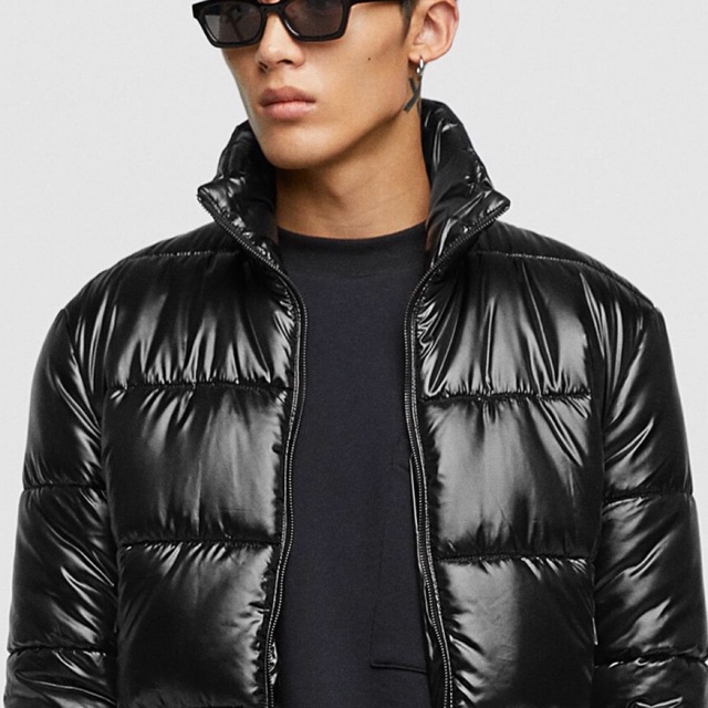 เสื้อ ZARA | SHINY PUFFER JECKET Size: L