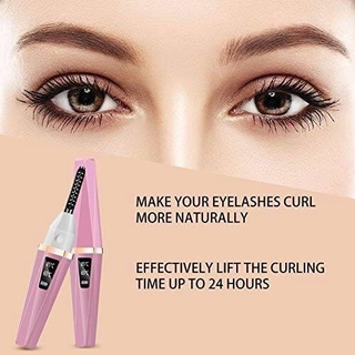 ELECTRIC EYELASH CURLER ที่ดัดขนตาไฟฟ้า เครื่องดัดขนตางอนไฟฟ้า ดัดขนตา ที่ดัดขนตาพกพาได้ เครื่องดัดขนตาด้วยความร้อน