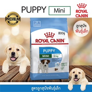 (พร้อมส่ง!!) Royal Canin_mini puppy/ 800g / สูตรลูกหมาพันธุ์เล็ก / ล็อตใหม่.