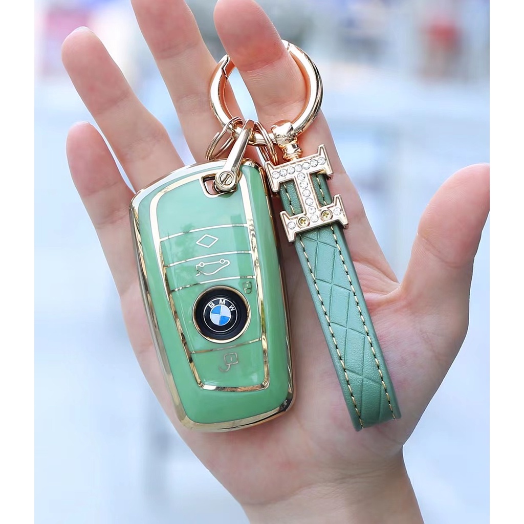 BMW Series 3, Series 5, Series 7, X3 ปลอกหุ้มกุญแจรีโมทรถยนต์​ TPU เคสกุญแจรีโมทรถยนต์ ซองกุญแจรถยน์
