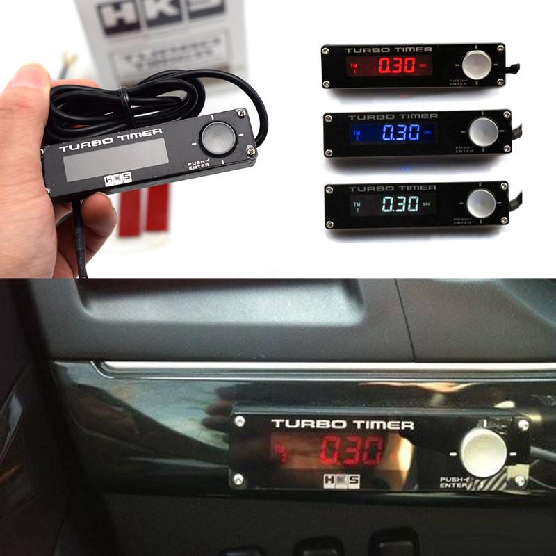 HKS Turbo Timer ไฟ LED สีแดงและสีขาว Type 0 Digital Led Display LED
