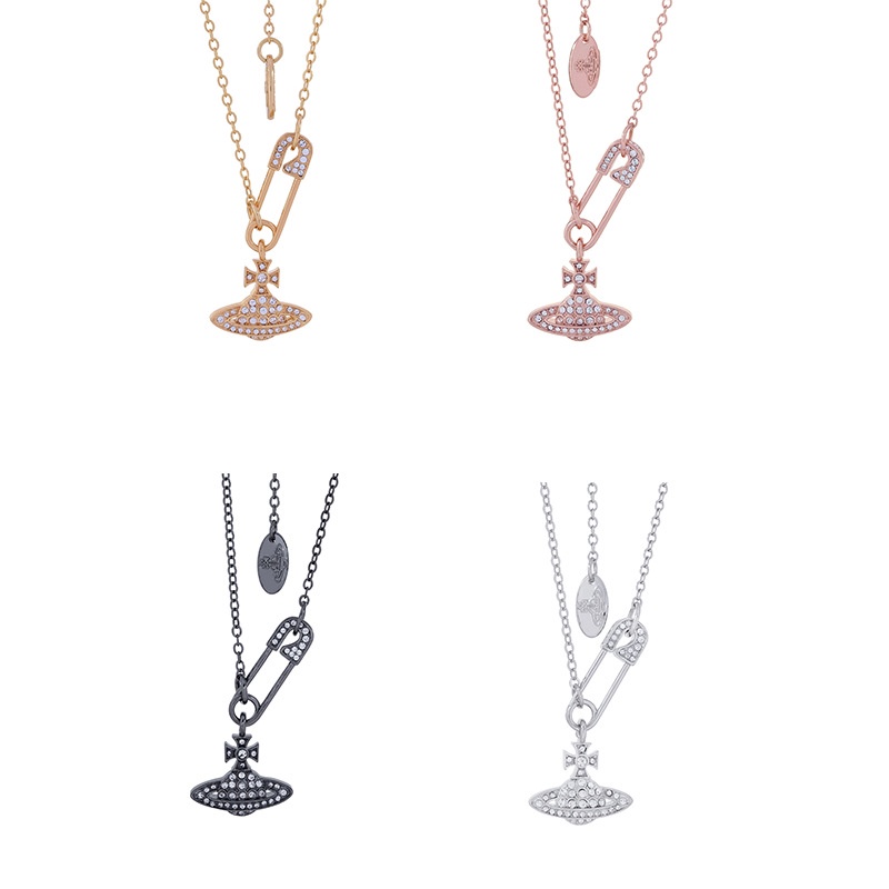 Kenzero vivienne Saturn Pin Series สร้อยคอ สวยหรู เข้ากับทุกการแต่งกาย VW VW
