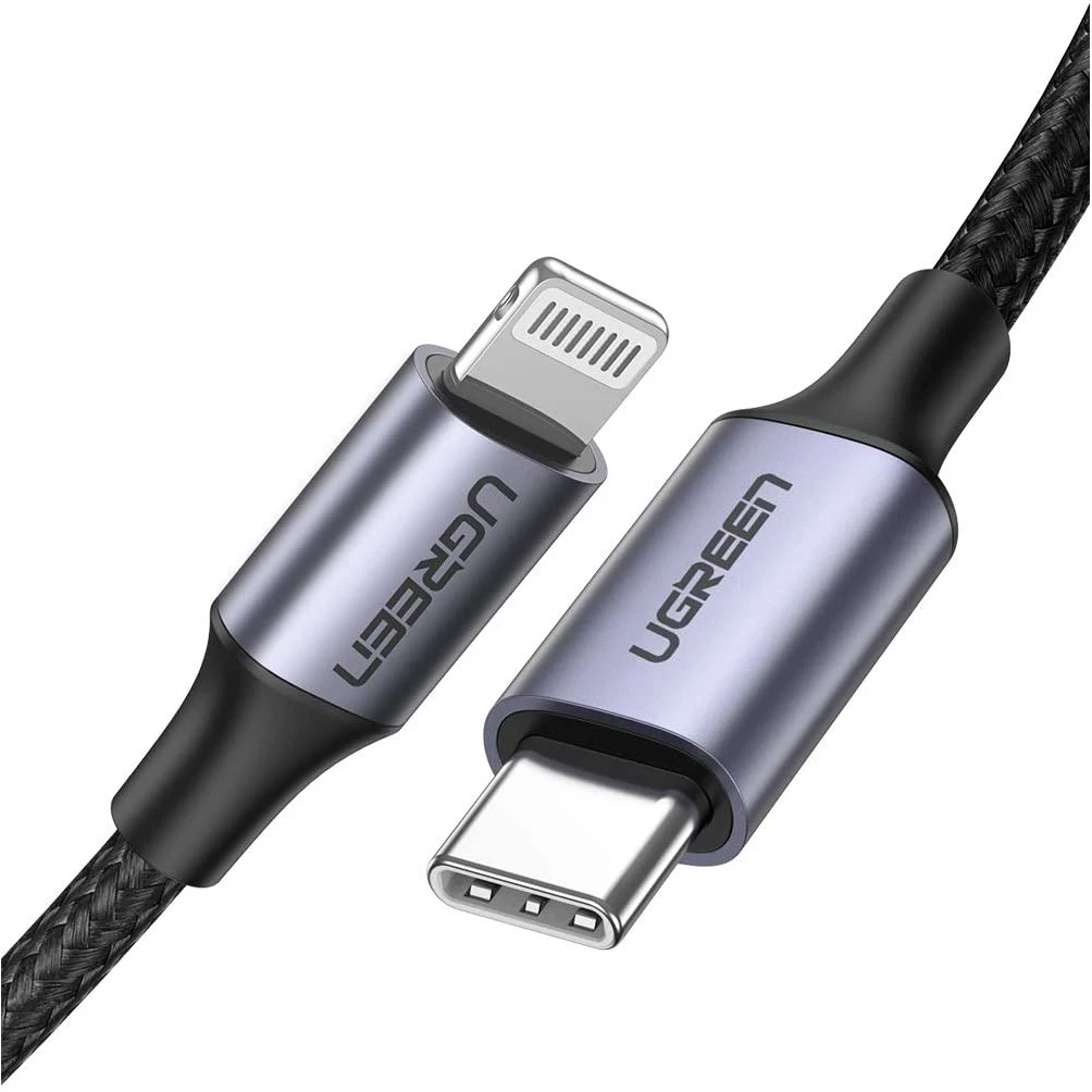 UGREEN รุ่น US304 USB C to Lightning MFI Fast Charging 3A PD 20W Cable Charge & Sync สายชาร์จ สำหรับ iPhone 12 13 14 thumbnail 3