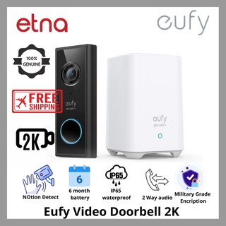 Eufy Video Doorbell 2K (Battery-Powered)