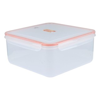 🔥*พร้อมส่ง*🔥 กล่องอาหารเหลี่ยม POPLOCK 9146 5.15 ลิตร สีส้ม ภาชนะใส่อาหาร FOOD CONTAINER POP LOCK 9146 5.15L ORANGE