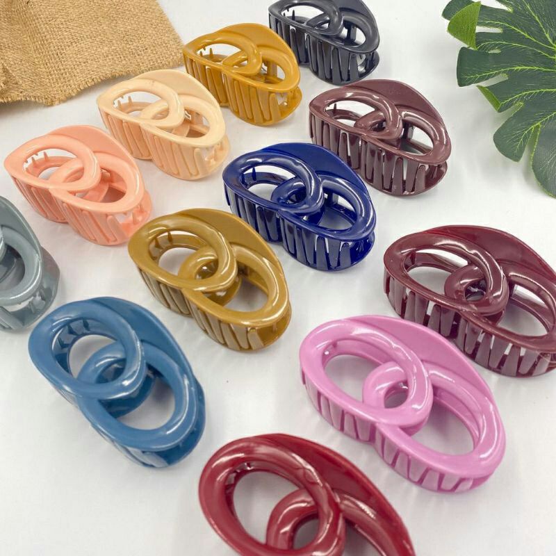 CHANNEL กิ๊บติดผม/กิ๊บติดผม คลิปซาลอน UK 8CM