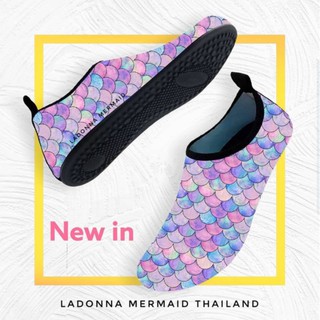 รองเท้าเดินชายหาด Mermaid Scale Aqua Skin Shoes