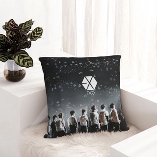 【In Stock】Exo ปลอกหมอนอิงพิมพ์ลายส่วนบุคคล ปลอกหมอนโซฟาที่สวยงามและทันสมัย ​​ปลอกหมอนเอว