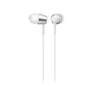 Sony หูฟัง In Ear รุ่น MDR-EX155AP | Smartphone compatible, with in-line remote mic | Y-shaped cord type, 1.2m length