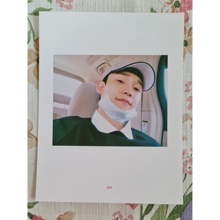 [แท้/แบ่งขาย/4 หน้า 100] หน้าโฟโต้บุ๊ค เฉิน Chen CBX Selfie Book Photo Book EXO