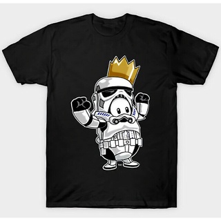 เสื้อยืดลําลอง แขนสั้น พิมพ์ลาย R3 Chubby Storm Knockout Battle Space War Alien Mashup สีดํา สําหรับผู้ชาย 438460S-5XL