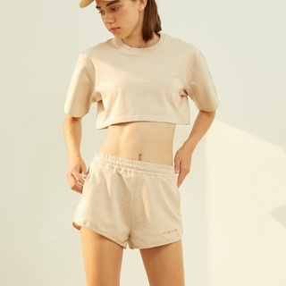 On The Blogs - Summer Shorts in Beige