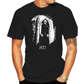 เสื้อยืด พิมพ์ลาย Nosferatu Goth สีดํา สําหรับผู้ชายสามารถปรับแต่งได้