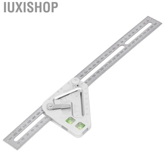 Iuxishop Horizontal Bubble Ruler Woodworking Protractor Gauge