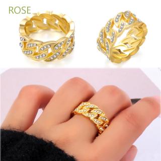 สร้อยข้อมือแฟชั่นผู้ชายผู้หญิง rose gold