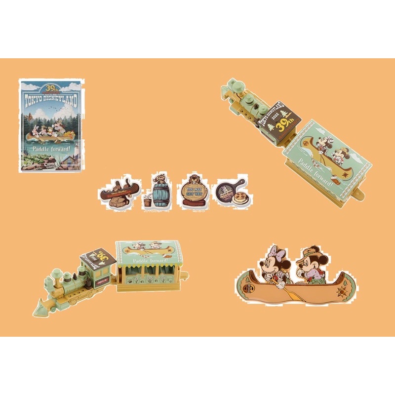 🏰 TDR: Tokyo Disney Resort  Tomica Tokyo Disneyland’s 39th anniversary Western River Railroad - trai