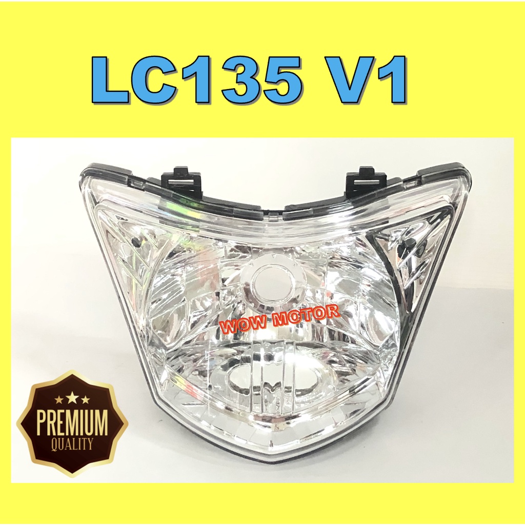 LC135 V1 HEAD LAMP STD LC 135 HEAD LIGHT LC V1 LAMPU DEPAN LC 135 V1 HEAD LAMP ASSY LC135V1 HEAD LIG